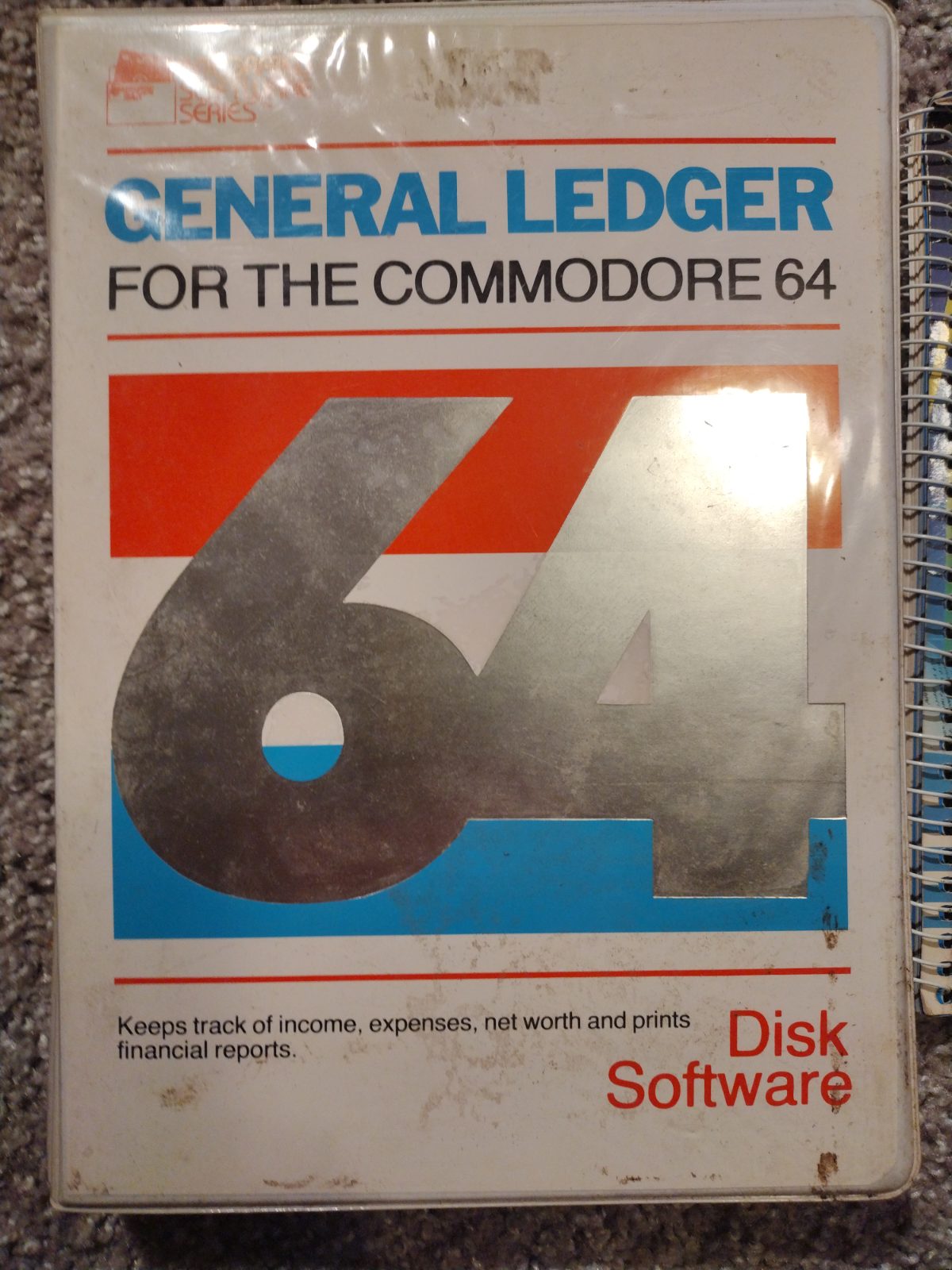 General Ledger for Commodore 64 Disk Software, 80s (photo 1)
