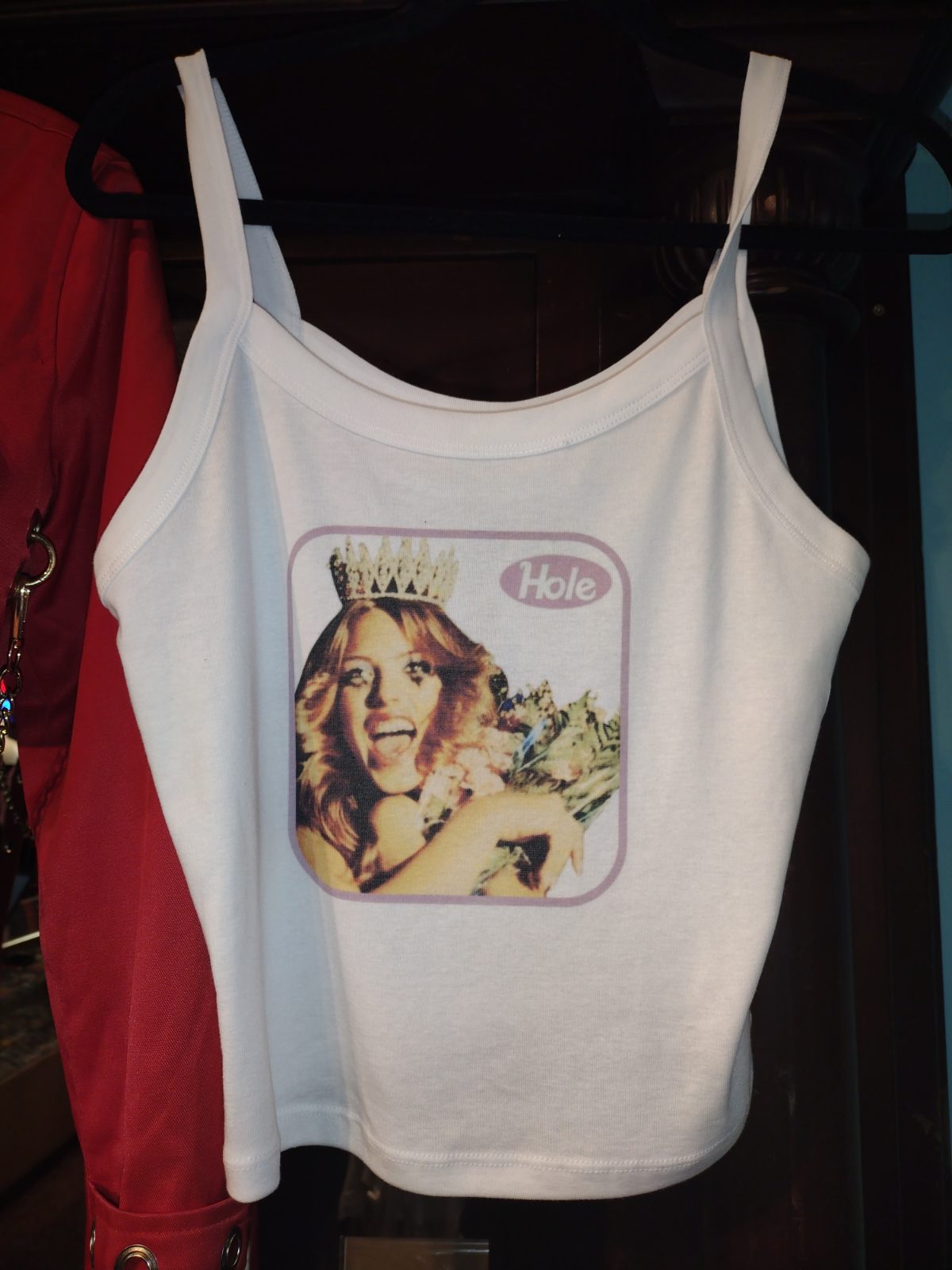 Hole Band Graphic Tank Top (photo 1)