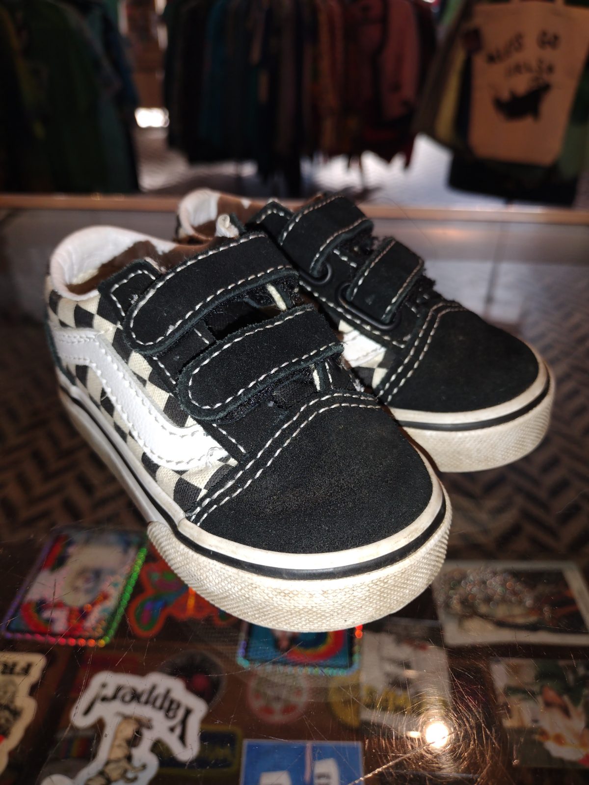 Toddler Checkerboard Vans